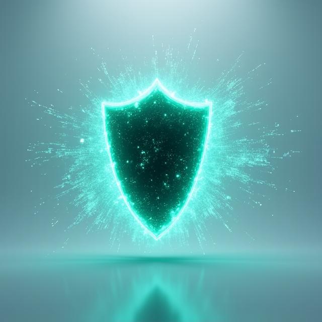 Secure data management and digital privacy illustration