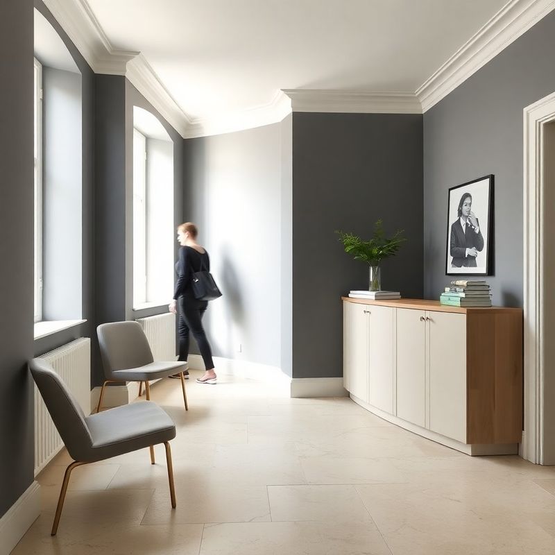 Réception minimaliste d'un bureau éditorial à Nantes